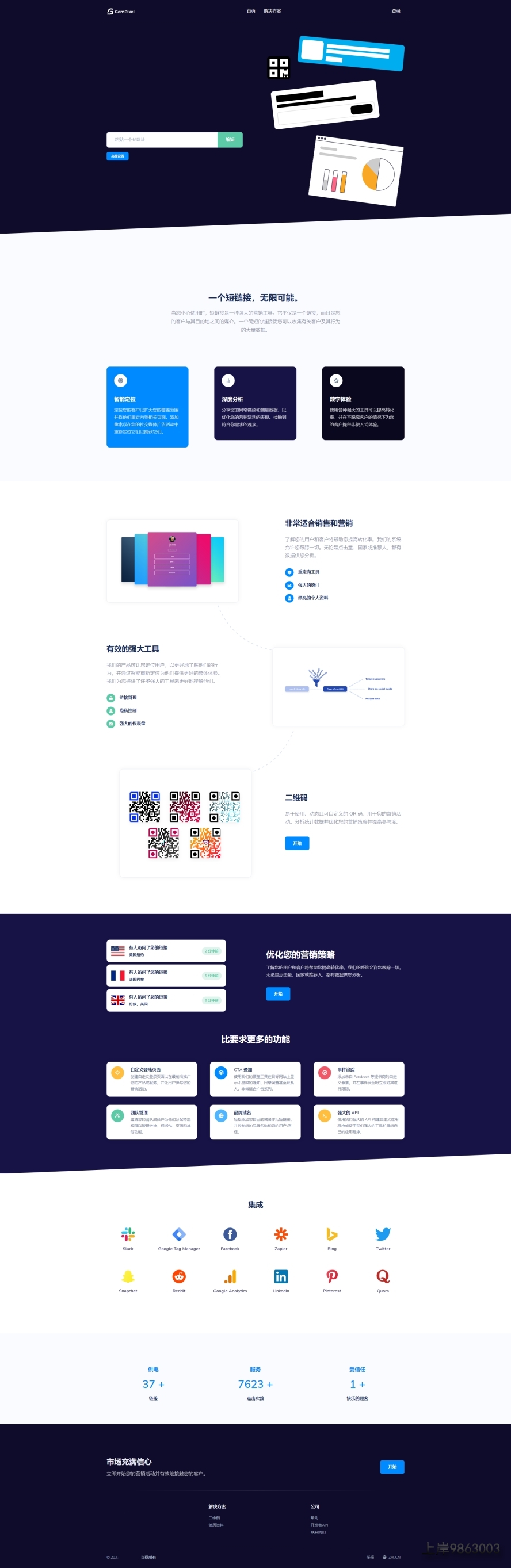 743822022572207151 Premium URL Shortener-高级URL缩短程序 +SaaS主题 v6.3.3